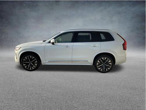 Crystal White Pearl 2026 Volvo XC90 Plus, B6 AWD Gas (mild hybrid), Gasoline, Bright, 7 Seats