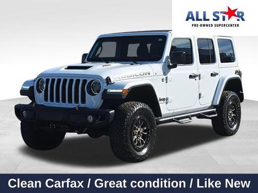 Bright White Clearcoat 2023 Jeep Wrangler Rubicon 392