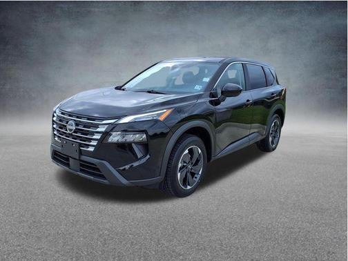 Super Black 2025 Nissan Rogue SV