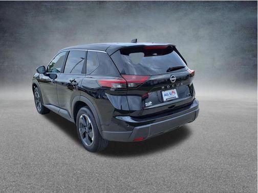 Super Black 2025 Nissan Rogue SV