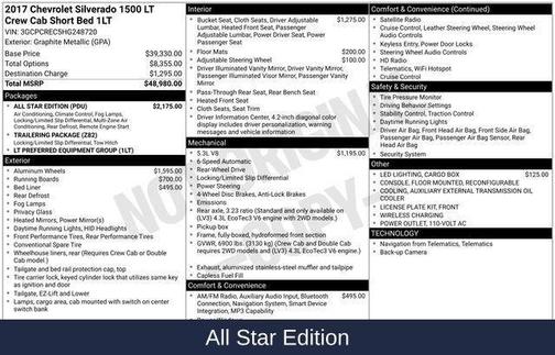 2017 Chevrolet Silverado 1500 1LT