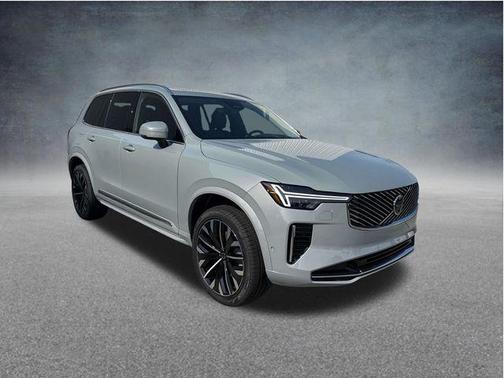 Vapour Grey Metallic 2026 Volvo XC90 Ultra, B6 AWD Gas (mild hybrid), Gasoline, Bright, 7 Seats