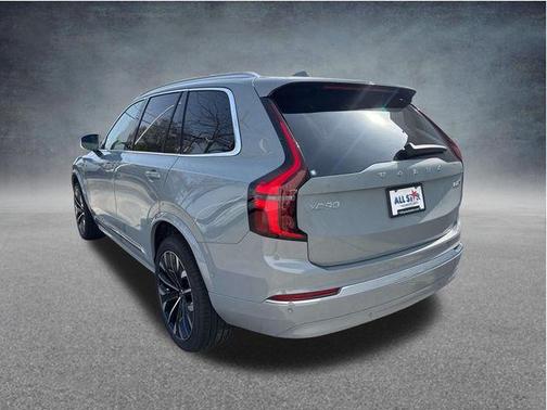 Vapour Grey Metallic 2026 Volvo XC90 Ultra, B6 AWD Gas (mild hybrid), Gasoline, Bright, 7 Seats