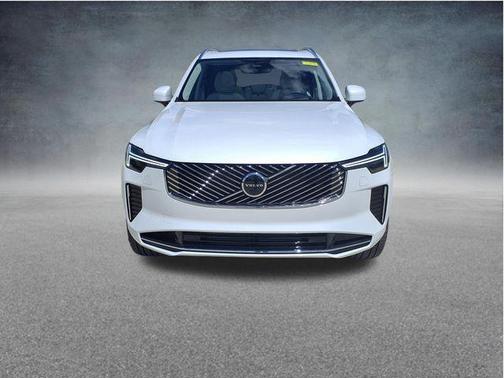 Crystal White Pearl 2026 Volvo XC90 Plug-In Hybrid Ultra, T8 AWD, Electric/Gasoline, Bright, 7 Seats