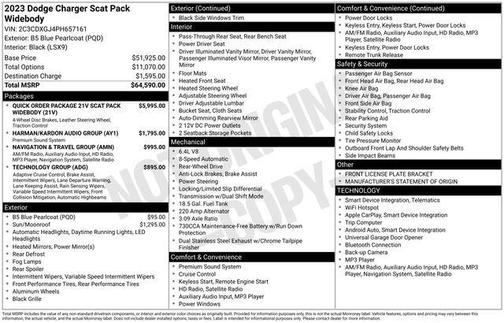 2023 Dodge Charger R/T Scat Pack