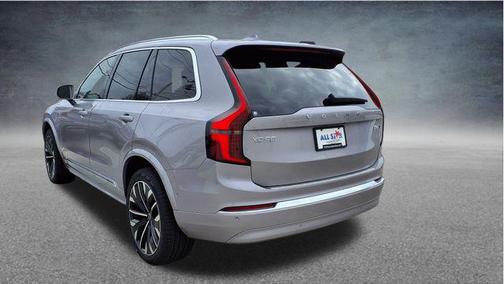 Aurora Silver 2026 Volvo XC90 Plus, B6 AWD Gas (mild hybrid), Gasoline, Bright, 7 Seats