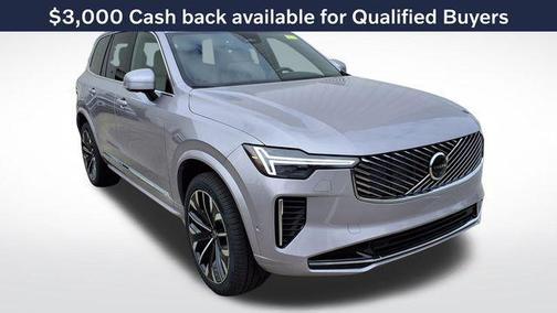 2026 Volvo XC90 Plus, B6 AWD Gas (mild hybrid), Gasoline, Bright, 7 Seats