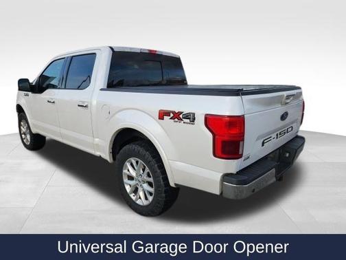 White Platinum Clearcoat Metallic 2018 Ford F-150 Lariat