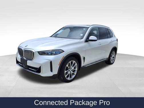 White Metallic 2024 BMW X5 xDrive40i