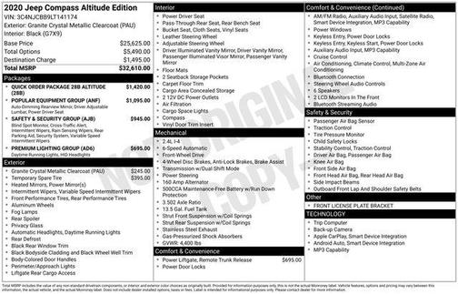2020 Jeep Compass Latitude