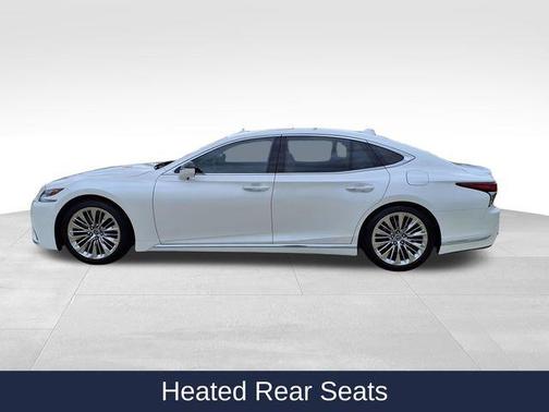 White Pearl 2020 Lexus LS 500 Base