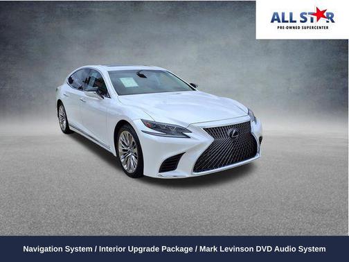 White Pearl 2020 Lexus LS 500 Base