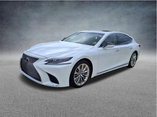 White Pearl 2020 Lexus LS 500 Base