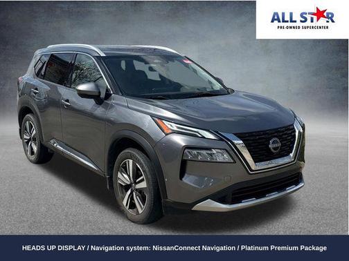 Boulder Gray Pearl 2023 Nissan Rogue Platinum