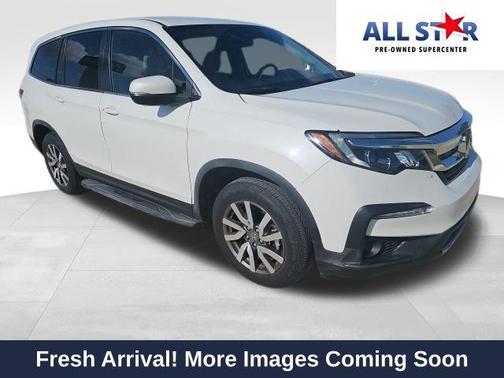 Platinum White Pearl 2021 Honda Pilot 2WD EX