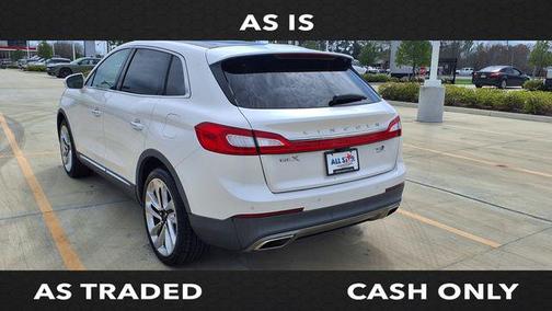 White Platinum Metallic Tri-Coat 2017 Lincoln MKX Reserve