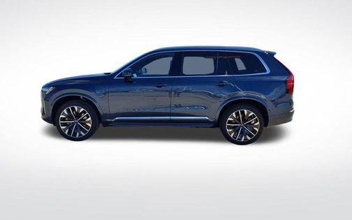 Denim Blue Metallic 2026 Volvo XC90 Plug-In Hybrid Plus, T8 AWD, Electric/Gasoline, Bright, 7 Seats
