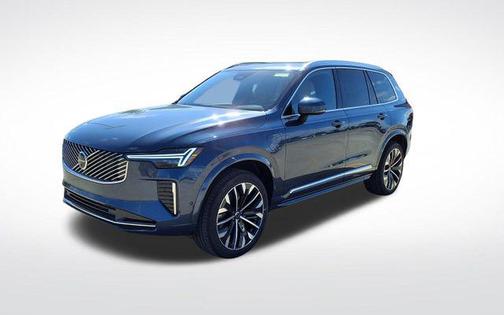 Denim Blue Metallic 2026 Volvo XC90 Plug-In Hybrid Plus, T8 AWD, Electric/Gasoline, Bright, 7 Seats