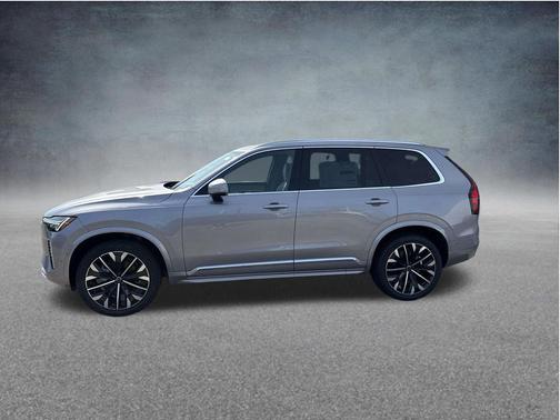 Aurora Silver 2026 Volvo XC90 Ultra, B6 AWD Gas (mild hybrid), Gasoline, Bright, 7 Seats