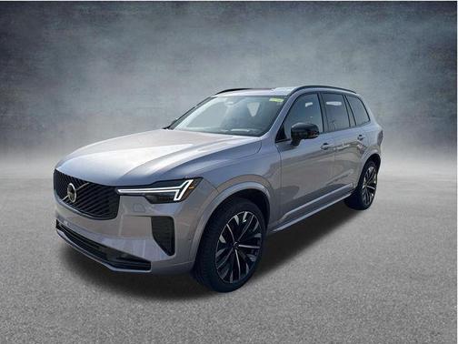 Aurora Silver 2026 Volvo XC90 Ultra Dark Theme, B6 AWD Gas (mild hybrid), Gasoline, 7 Seats