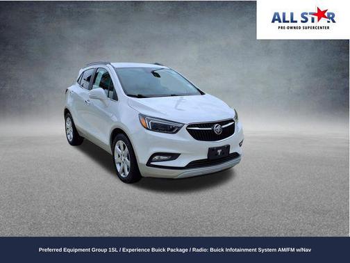 White Frost Tricoat 2019 Buick Encore Essence
