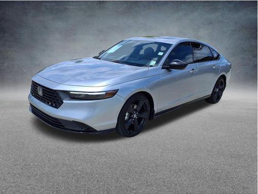Lunar Silver Metallic 2023 Honda Accord Hybrid Sport-L