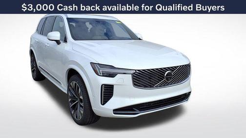 2026 Volvo XC90 Plus, B6 AWD Gas (mild hybrid), Gasoline, Bright, 6 Seats