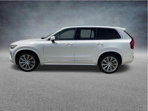 Crystal White Pearl 2026 Volvo XC90 Plus, B6 AWD Gas (mild hybrid), Gasoline, Bright, 7 Seats