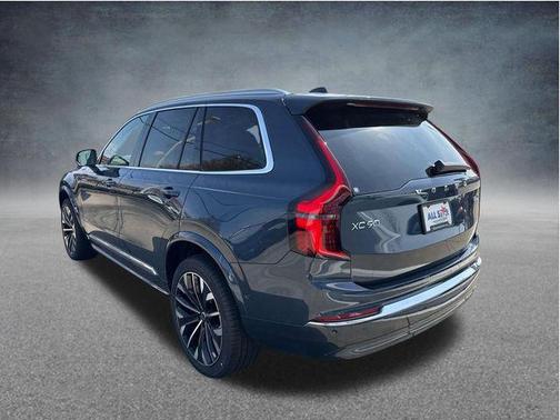 Denim Blue Metallic 2026 Volvo XC90 Ultra, B6 AWD Gas (mild hybrid), Gasoline, Bright, 7 Seats