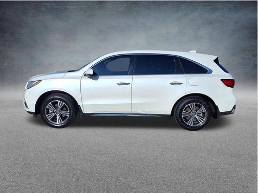 Diamond White Pearl 2018 Acura MDX 3.5L