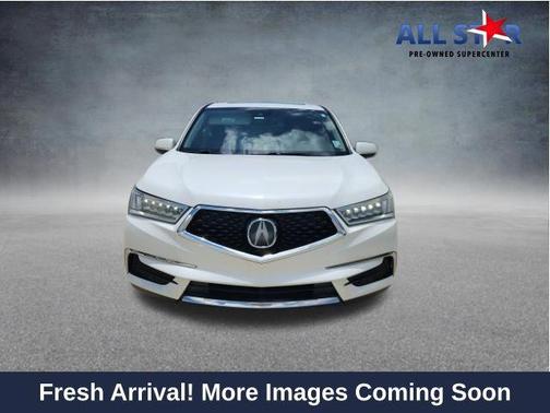 Diamond White Pearl 2018 Acura MDX 3.5L
