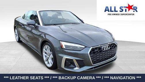 Daytona Gray Pearl Effect/Black Roof 2024 Audi A5 Prestige 45 TFSI S line quattro S tronic