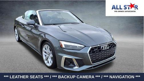 Daytona Gray Pearl Effect/Black Roof 2024 Audi A5 Prestige 45 TFSI S line quattro S tronic