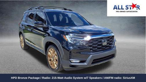 Crystal Black Pearl 2022 Honda Passport 2WD EX-L