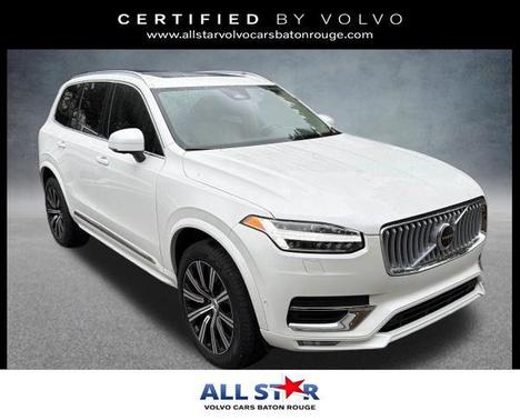 Crystal White Metallic 2025 Volvo XC90 B6 Plus 6-Seater