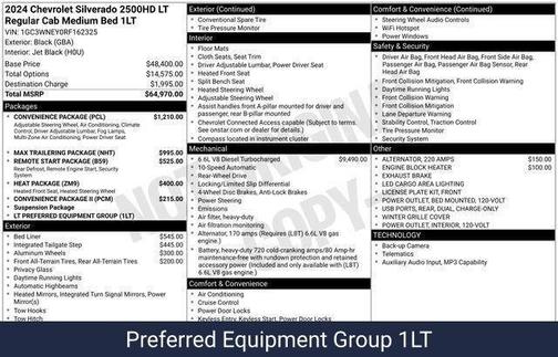 2024 Chevrolet Silverado 2500 LT