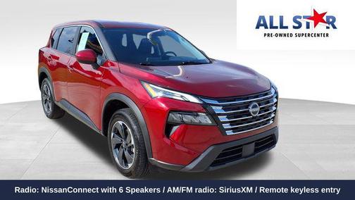 Scarlet Ember Tintcoat 2025 Nissan Rogue SV