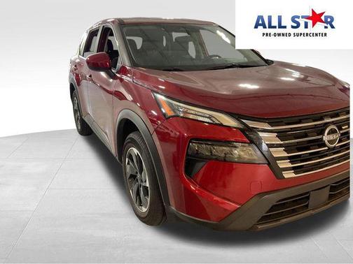 Scarlet Ember Tintcoat 2025 Nissan Rogue SV