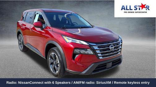 Scarlet Ember Tintcoat 2025 Nissan Rogue SV