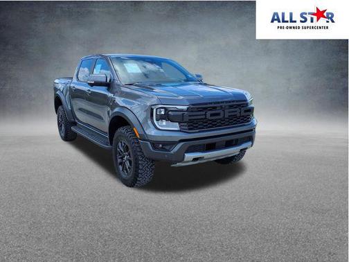 Carbonized Gray Metallic 2025 Ford Ranger Raptor