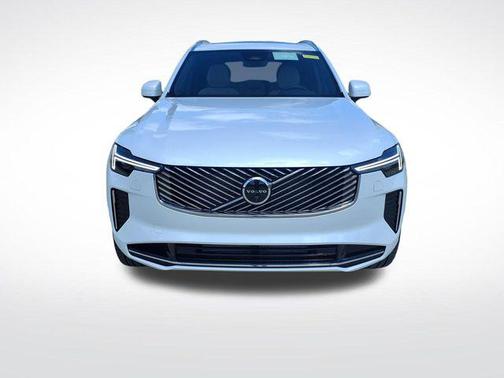 Crystal White Pearl 2026 Volvo XC90 Plug-In Hybrid Plus, T8 AWD, Electric/Gasoline, Bright, 7 Seats