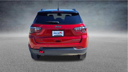 Red Hot Pearlcoat 2025 Jeep Compass Trailhawk