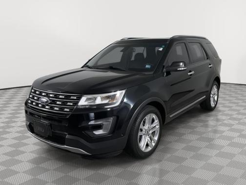 Shadow Black 2017 Ford Explorer Limited