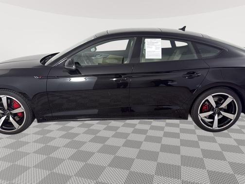 Mythos Black Metallic 2023 Audi A5 Sportback 45 S Line Premium Plus