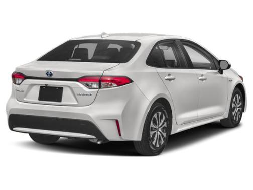 White 2022 Toyota Corolla Hybrid LE