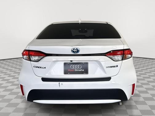 White 2022 Toyota Corolla Hybrid LE