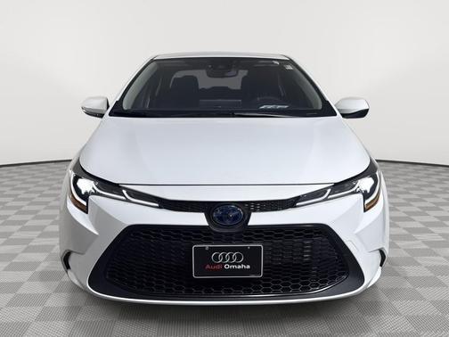 White 2022 Toyota Corolla Hybrid LE