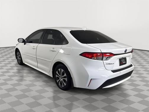 White 2022 Toyota Corolla Hybrid LE