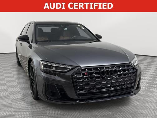 Daytona Gray Pearl Effect 2024 Audi S8 4.0T