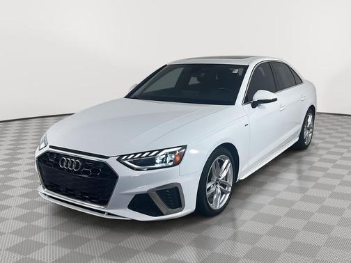 Ibis White 2020 Audi A4 45 Premium Plus